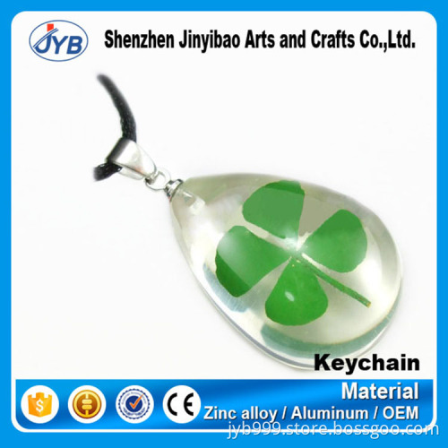 custom amber keychains plant or animal fashion amber keychain